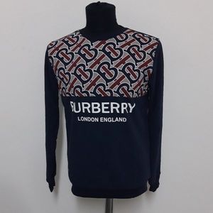 BURBERRY London New Design Logo Sweater Crewneck